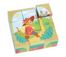 Vilac Drevené kocky Príbehy / od 2 rokov