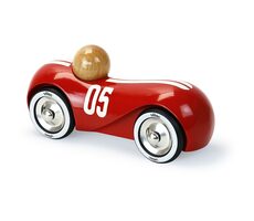 Vilac Drevené auto Streamline vintage červené / od 2 rokov