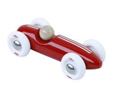 Vilac Drevené auto mini Grand prix vintage červené / od 2 rokov