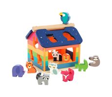 Vilac Vkladačka Dúhový domček / od 2 rokov