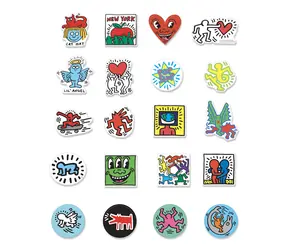 Vilac Drevené magnetky Keith Haring / od 2 rokov