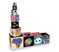 Vilac Skladacia veža z kociek Andy Westface / od 2 rokov