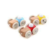 Vilac Drevené autíčko GM modré / od 2 rokov