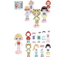 Vilac Magnetické obliekacie puzzle dizajnérka Mia / od 3 rokov