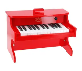 Vilac Elektronické piano červené / od 3 rokov