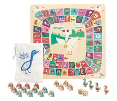 Vilac Drevená stolová hra 2 v 1 / od 4 rokov