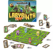 Ravensburger Minecraft Labyrinth / Dĺžka hry: 20 minút / Počet hráčov: 2-4 / od 7 rokov