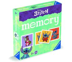 Ravensburger Pexeso Disney: Stitch / Dĺžka hry: 20 minút / Počet hráčov: 2-6 / od 4 rokov