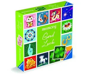 Ravensburger Pexeso Zriedkavé okamihy: Veľa šťastia! / Dĺžka hry: 10 minút / Počet hráčov: 2-6 / od 3 rokov