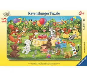 Ravensburger Puzzle: Oslava narodenín so zvieracími kamarátmi
