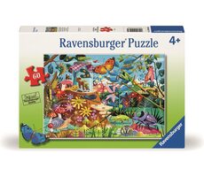 Ravensburger Puzzle: Záhradné dobrodružstvo s chrobáčikmi /60 dielikov/ od 4 rokov