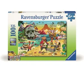 Ravensburger Puzzle: Dobrodružstvo pirátov /100 dielikov/ od 7 rokov 