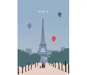 Ravensburger Puzzle: Paríž / 99 dielikov / od 12 rokov 