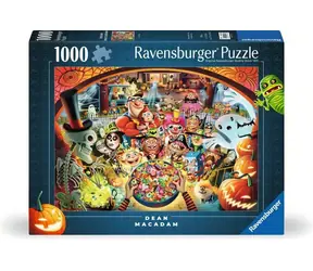 Ravensburger Puzzle: Halloweenské koledovanie /1000 dielikov/ od 14 rokov 
