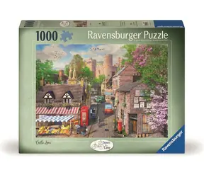 Ravensburger Puzzle: Malebná ulička k zámku /1000 dielikov/ od 14 rokov