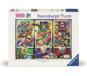 Ravensburger Puzzle: Zvieratká, mimozemšťania a ninjovia /1000 dielikov/ od 14 rokov