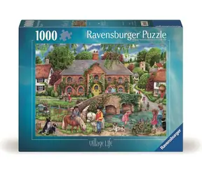 Ravensburger Puzzle: Život na dedine / 1000 dielikov / od 14 rokov