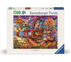 Ravensburger Puzzle: Mystická lietajúca loď