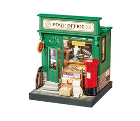 Robotime Miniatúra domčeka Pošta