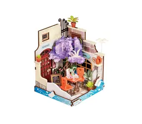 Robotime Miniatúra domčeka Reštaurácia Sea Holiday