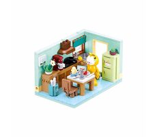 Sluban Builder M38-B1225 Garfield v kuchyni