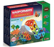 MAGFORMERS Mini Dinosaur Set 40 dielikov