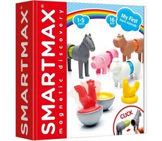 SMARTMAX Magnetická stavebnica Moja prvá farma 16 dielikov