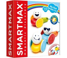 SMARTMAX Magnetická stavebnica Moje prvé autíčka 7 dielikov