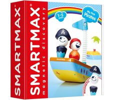 SMARTMAX Magnetická stavebnica Moji prví piráti 10 dielikov