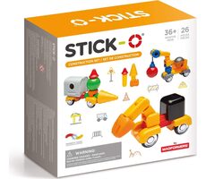 Stick-O Stavebné autá 26ks