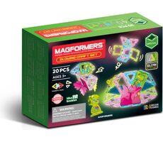 MAGFORMERS Glowing set 20 dielikov