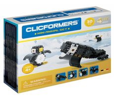 Clicformers Mini: Zvieratá 30 dielikov
