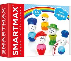 SMARTMAX Magnetická stavebnica Moji prví ľudia 12 dielikov