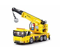 Sluban Town M38-B1195 Autožeriav s demolačnou guľou