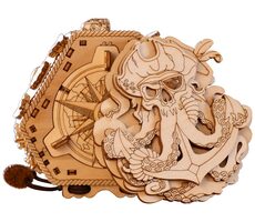 EscapeWelt Drevený hlavolam Blackbeard's Compass / Obtiažnosť: vysoká / od 14 rokov