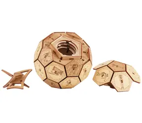 EscapeWelt Drevený hlavolam Quest Ball / Obtiažnosť: stredná / od 14 rokov