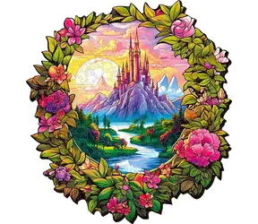 EscapeWelt Drevené puzzle Kúzelný les / 200 dielikov / Obtiažnosť: stredná / od 8 rokov