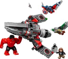 LEGO® MARVEL 76292 Súboj: Kapitán Amerika vs. Red Hulk / Počet dielikov: 223 / od 8 rokov