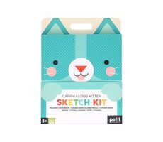 Petit Collage Cestovná výtvarná sada Mačka / od 3 rokov