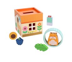 Petit Collage Domček škrečka Huga / od 3 rokov