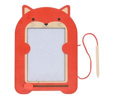 Petit Collage Magnetická kresliaca tabuľka líška / od 3 rokov