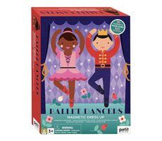 Petit Collage Magnetické obliekanie Baletní tanečníci / od 3 rokov
