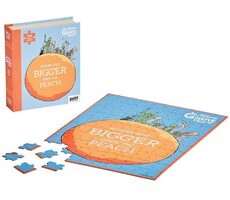 Petit Collage Puzzle Jakub a obrie broskyňa / 100 dielikov / od 6 rokov