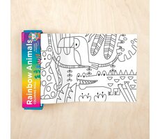 Mudpuppy Mini omaľovánka farebné zvieratká / od 3 rokov