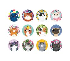 Mudpuppy Mini Pexeso Mačky / od 3 rokov