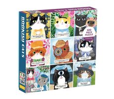 Mudpuppy Puzzle Bookish Cats / 500 dielikov / od 8 rokov