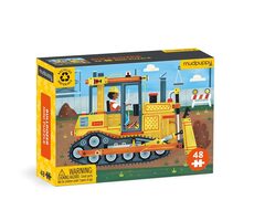 Mudpuppy Puzzle Buldozér / 48 dielikov / od 4 rokov