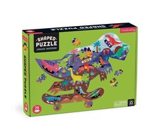 Mudpuppy Puzzle Jurský skatepark / 75 dielov / od 7 rokov