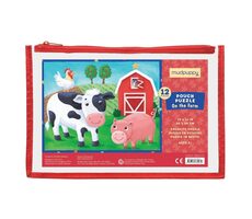 Mudpuppy Puzzle Na farme / 12 dielikov / od 2 rokov