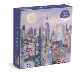Galison Puzzle Svetlá v meste 1000 dielikov
